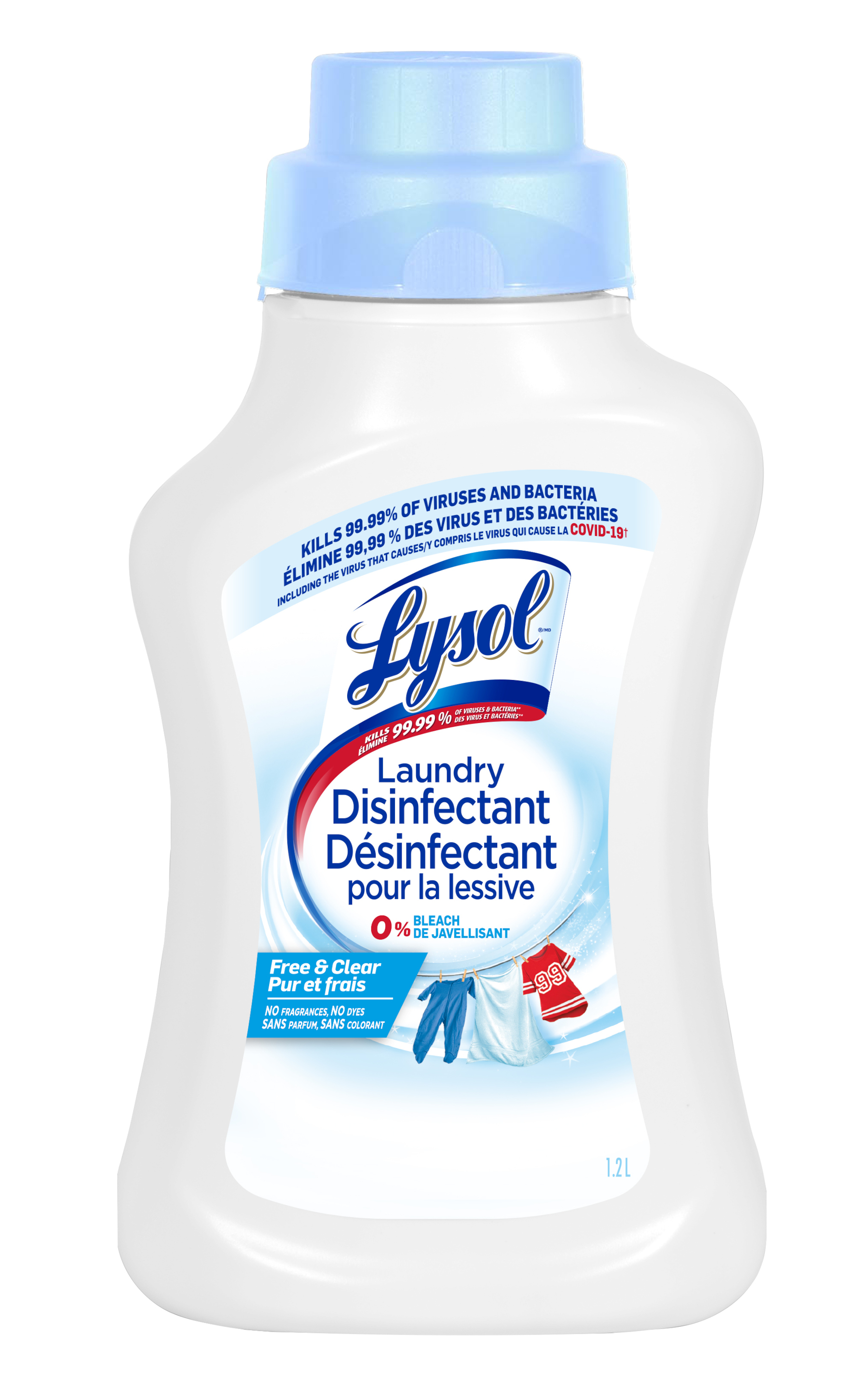 LYSOL® Laundry Disinfectant - Free & Clear (Canada)